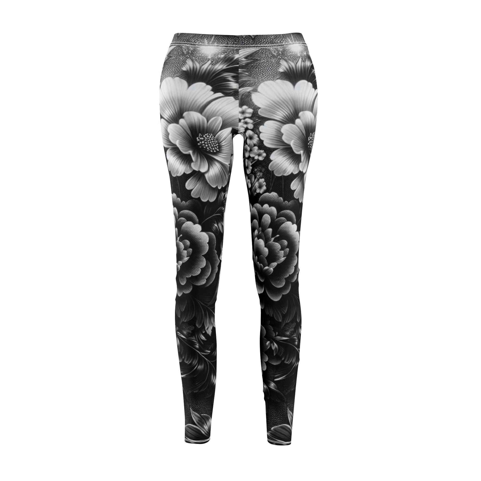 Floral Design Casual Leggings