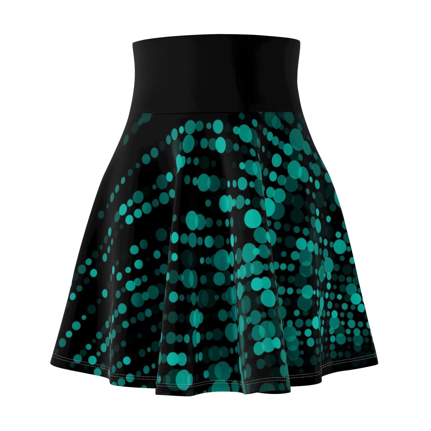 Abstract Skater Skirt - NestlyAura - Abstract Skater Skirt