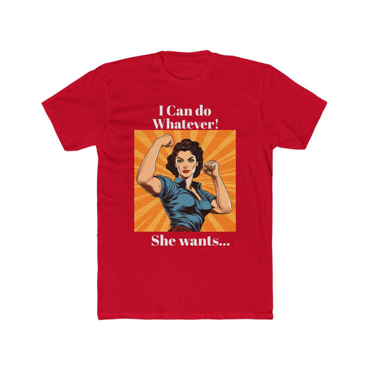 Funny Cotton Crew Tee for All Occasions