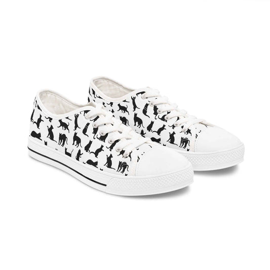 Cat Lover Sneakers: Stylish Low Top Sneakers for Cat Enthusiasts