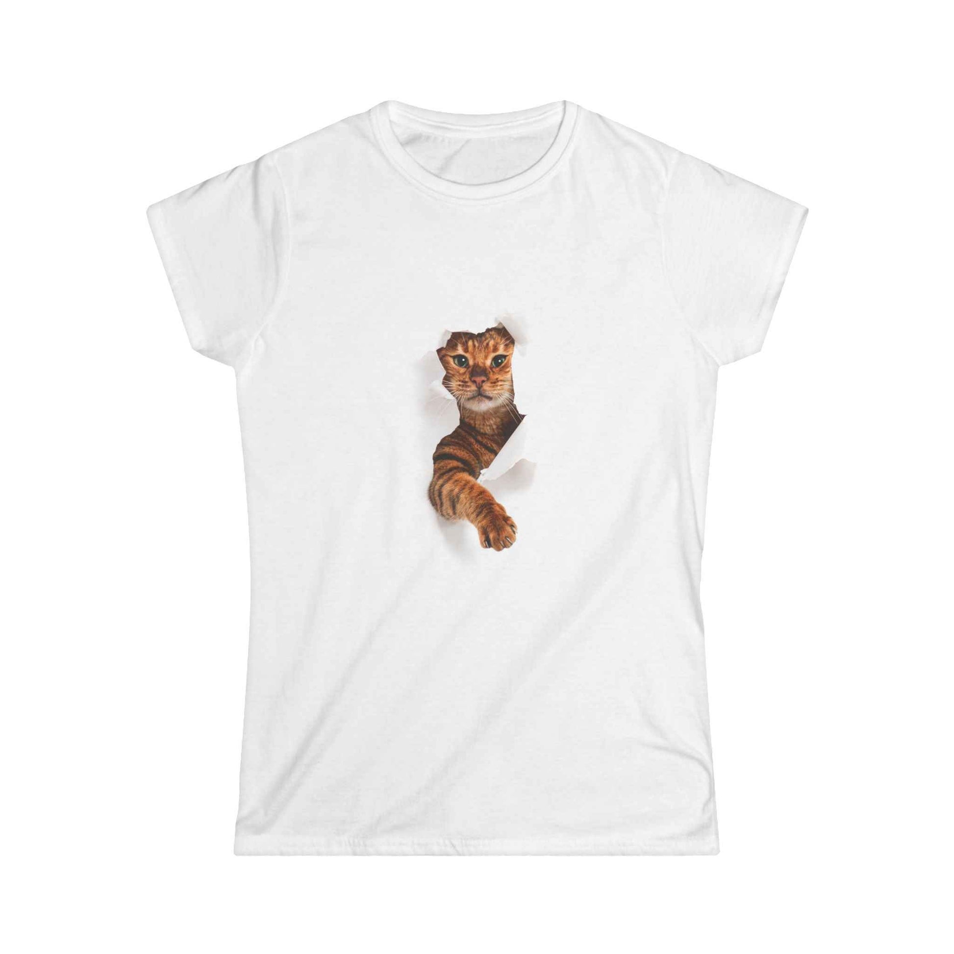 Playful Cat Shirt - Fun and Stylish Tee for Cat Lovers