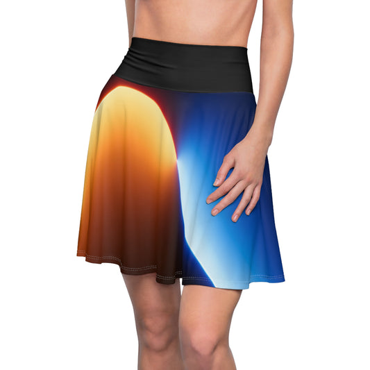 Vibrant Skater Skirt