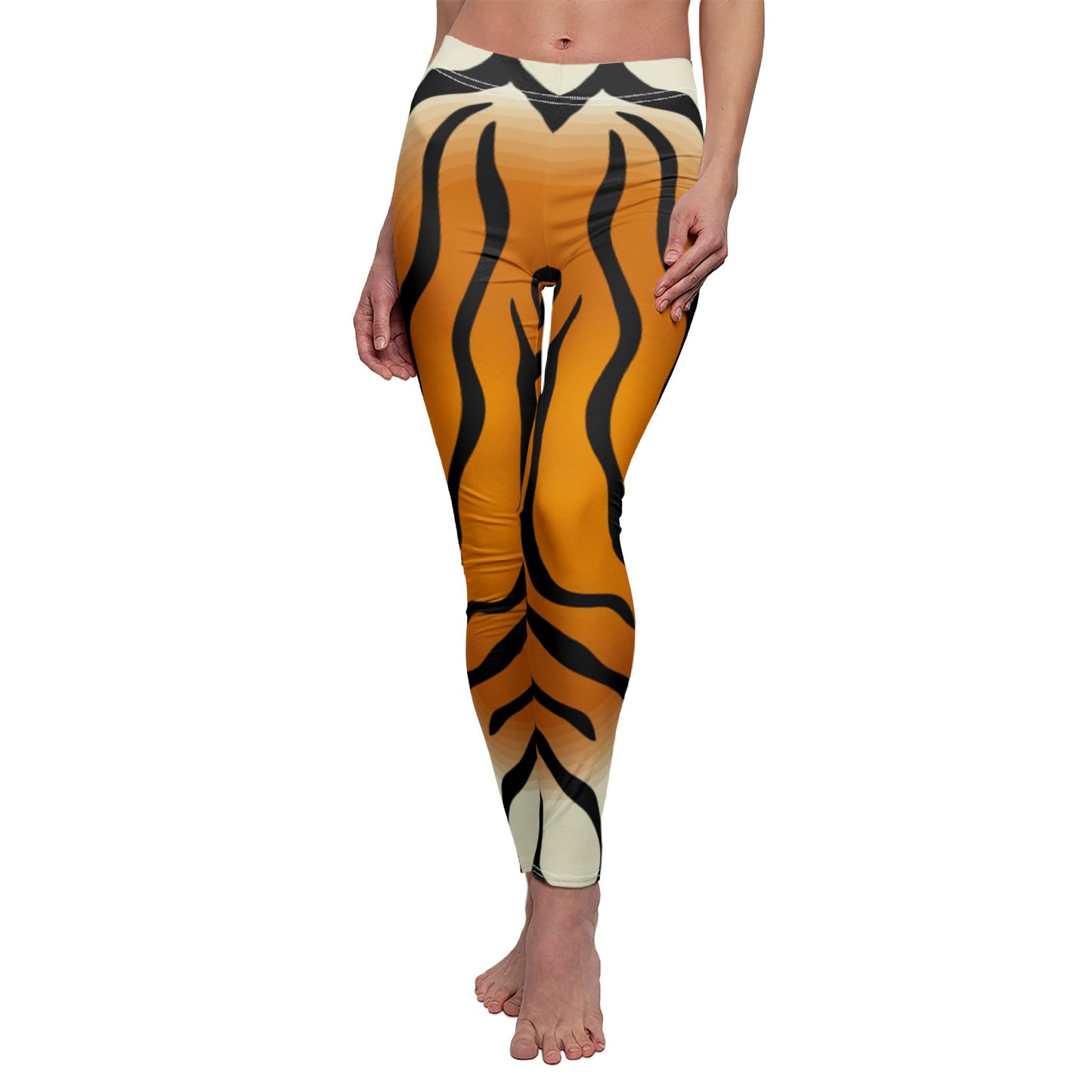 Tiger Print Leggings - NestlyAura - Tiger Print Leggings