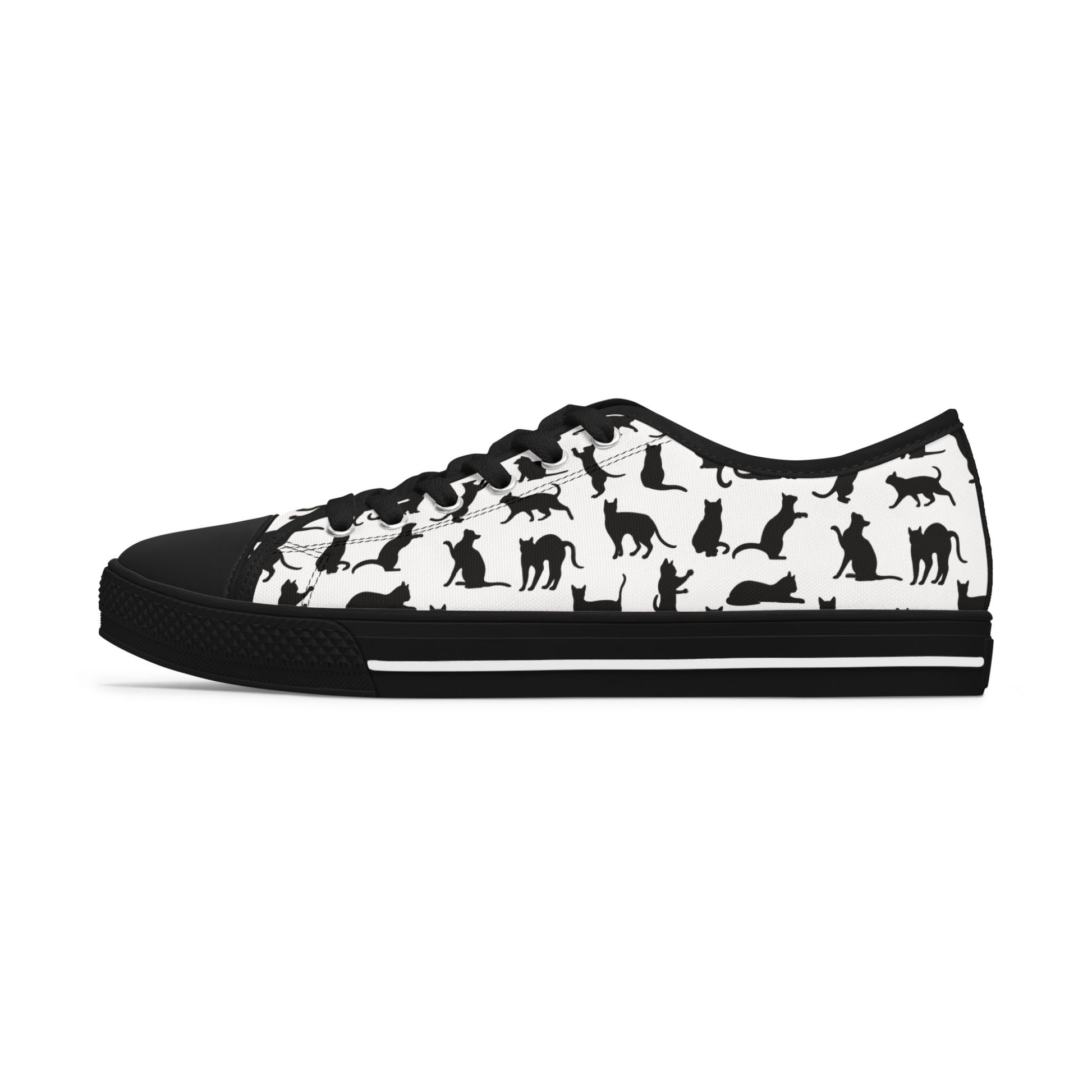 Cat Lover Sneakers: Stylish Low Top Sneakers for Cat Enthusiasts - NestlyAura