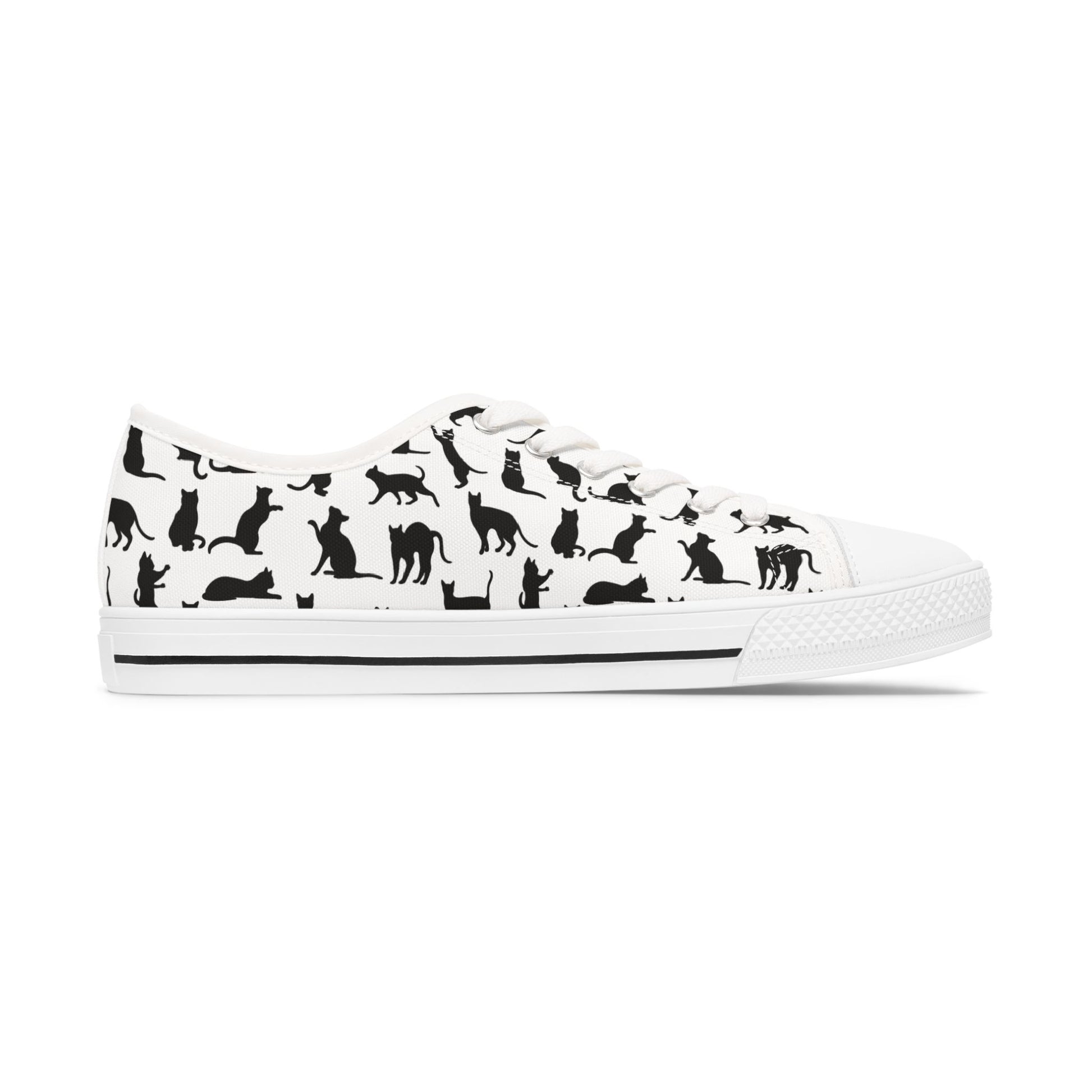 Cat Lover Sneakers: Stylish Low Top Sneakers for Cat Enthusiasts - NestlyAura