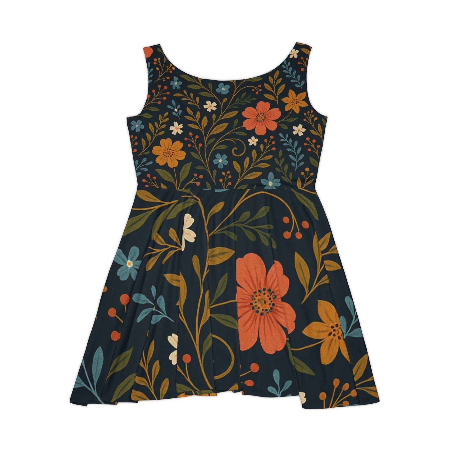 Floral Skater Dress for Women - Stylish and Comfortable Floral Women's Skater Dress