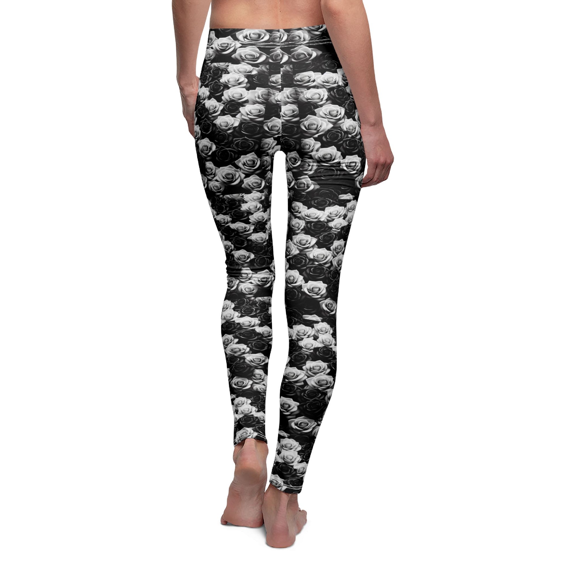 Floral Print Leggings - NestlyAura - Floral Print Leggings