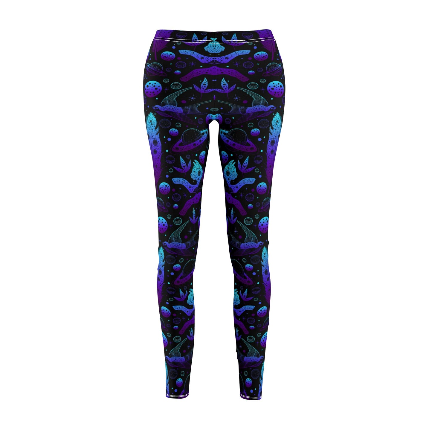 Cosmic Cat Leggings for Stellar Style and Comfort - NestlyAura