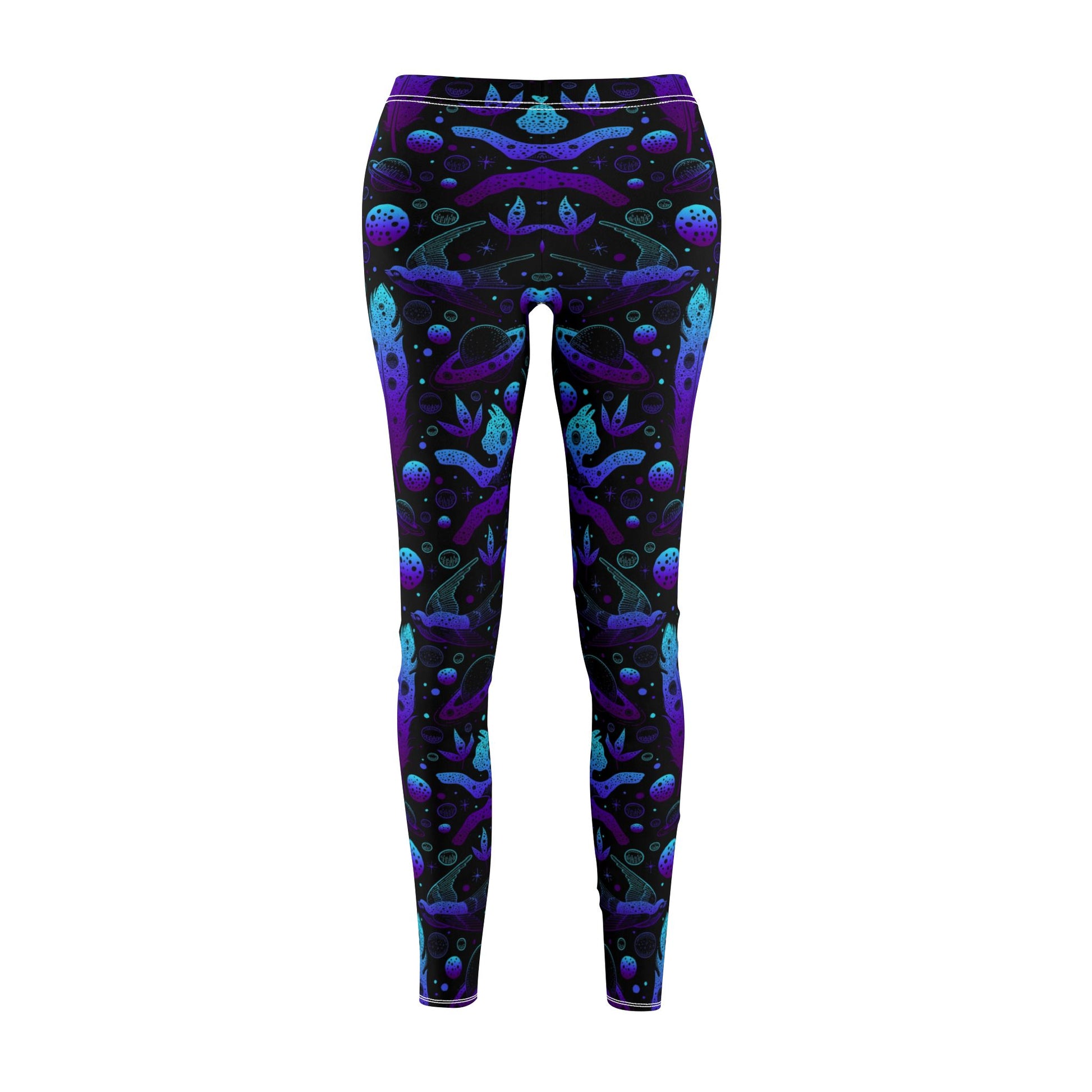 Cosmic Cat Leggings for Stellar Style and Comfort - NestlyAura