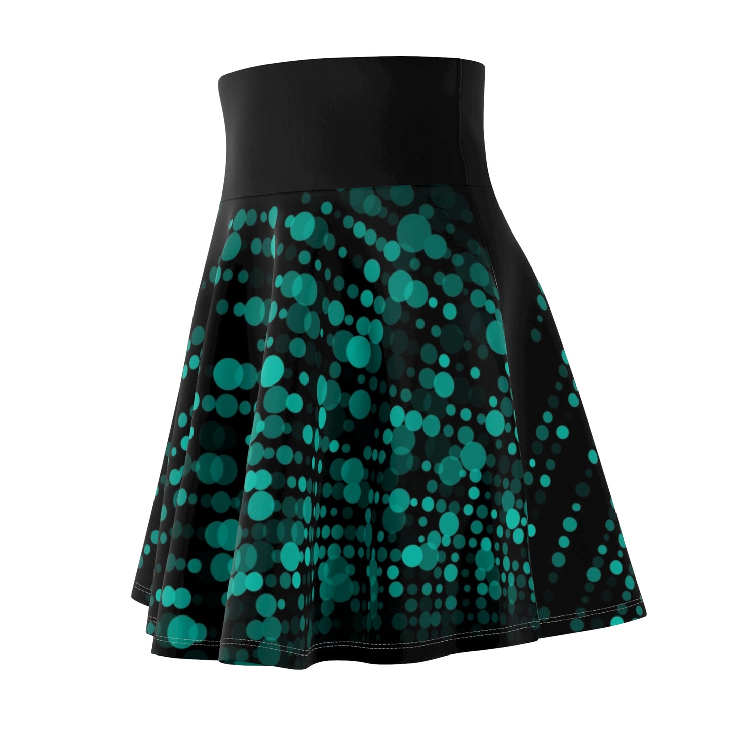 Abstract Skater Skirt - NestlyAura - Abstract Skater Skirt