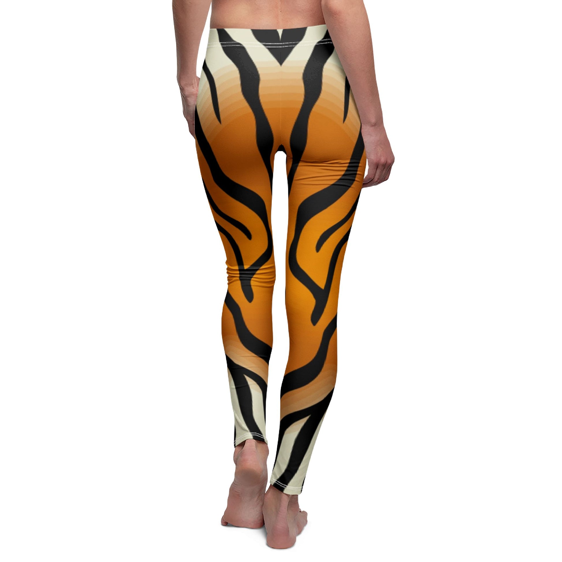 Tiger Print Leggings - NestlyAura - Tiger Print Leggings