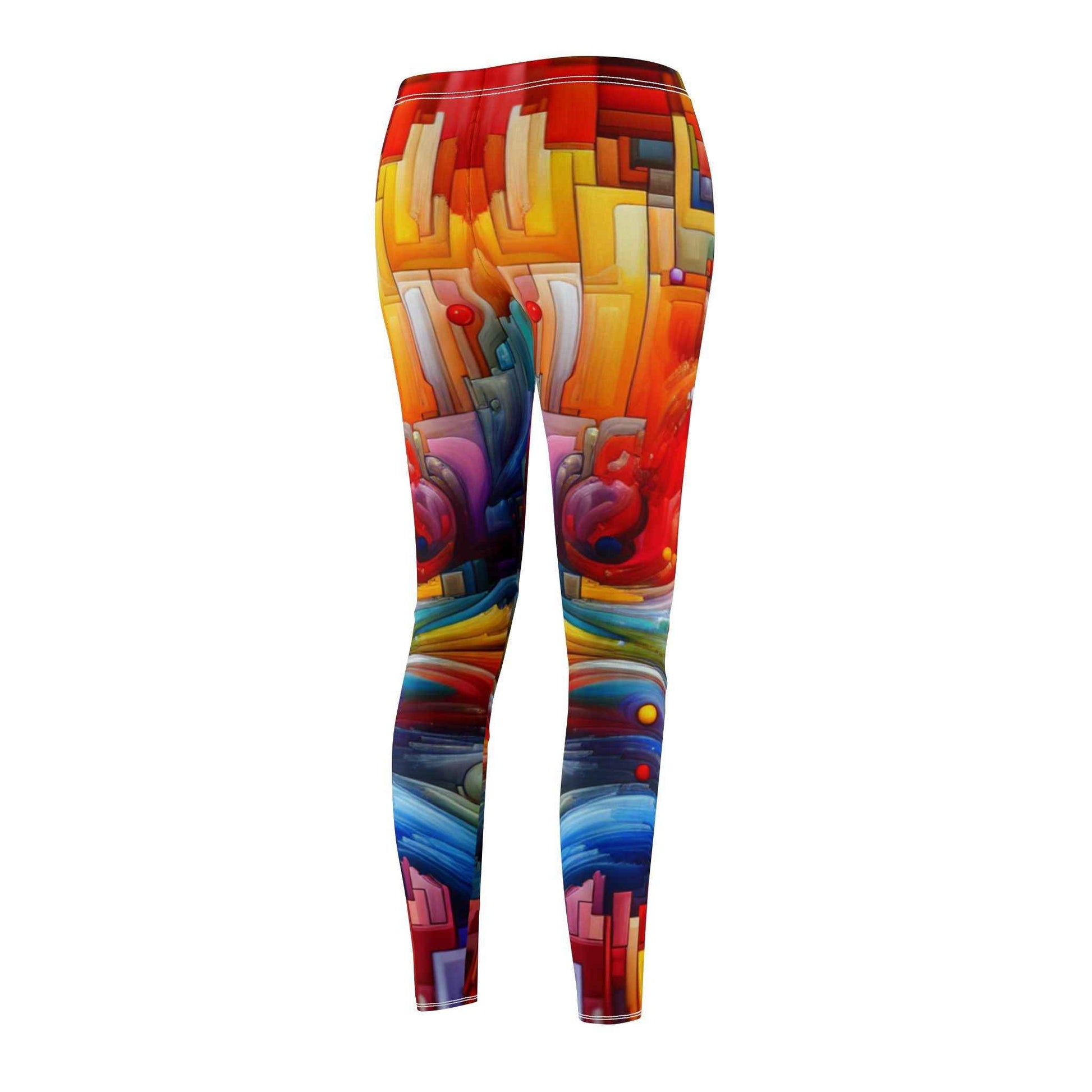 Colorful 3D Leggings for Stylish Comfort and Unique Style