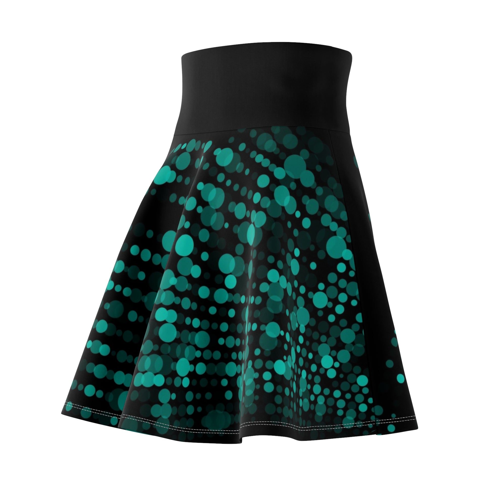 Abstract Skater Skirt - NestlyAura - Abstract Skater Skirt