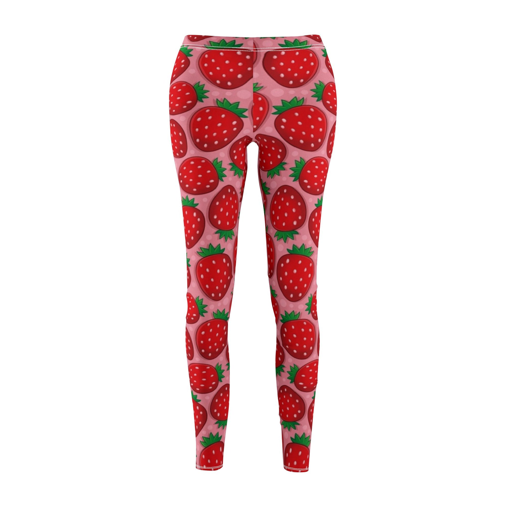 Strawberry Leggings - NestlyAura - Strawberry Leggings